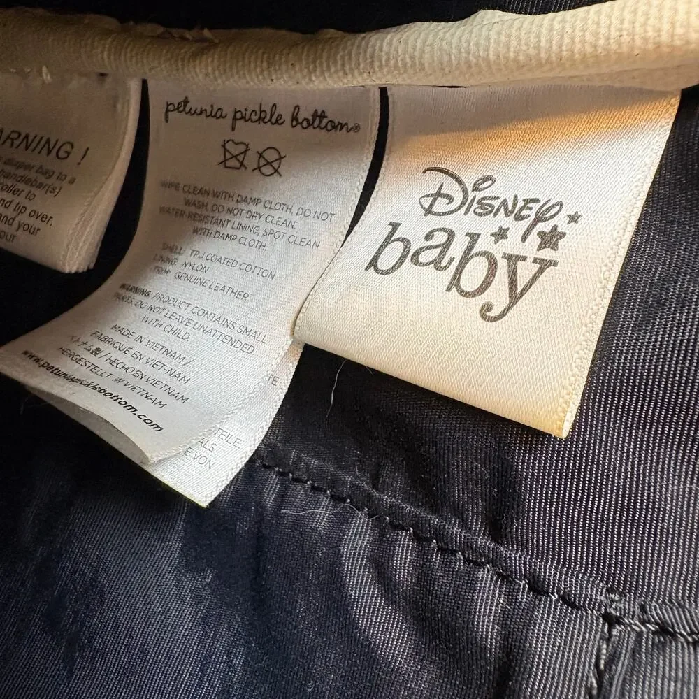 Disney Baby x Petunia Pickle Bottom Mickey Minnie Boxy Backpack/Diaper Bag